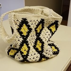 New Crotchet' Tribal Bag/Tote/Pocketbook